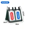 Marcador Baloncesto Marcador de Baloncesto Marcador de Tarjetas Giratorias Competición de Tenis de Mesa Marcador de Mesa de Tenis de Mesa con Tapa Giratoria