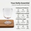 Marca Directa de Fábrica Copa Brandi vaso de vino de plástico vaso de vino blanco vaso de vino para whisky vaso de vino de pata corta