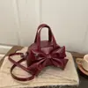 2026 Bolso Nuevo para Mujer Estilo Coreano Lazo Bolso de Mano Versátil Moda de Invierno Lujo Ligero Bolso para Viajar