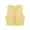 Chaqueta chaleco de mujer marca Z AliExpress, moderna casual estilo europeo y americano, pantalones rectos populares, chaleco negro transfronterizo