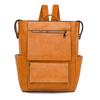 Mochila Nova de Couro de Vaca 2025 Bolsa de Ombro Casual Feminina Moda Couro Encerado Bolsa Feminina Venda Direta da Fábrica Disponível para Exportação