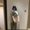 Suéter con Capucha Abrigo para Mujer Ropa con Capucha Sudadera con Capucha Color Sólido Estudiante Pastoral Cool Estilo Japonés y Coreano Moda Trendy para Petite