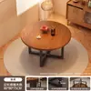 Mesa de Comedor Estilo Medieval para Uso Doméstico, Mesa de Comedor Redonda, Nuevo Modelo 2026, Mesa de Comedor Redonda para Apartamentos Pequeños, Juego de Mesa y Sillas de Comedor para Sala de Estar