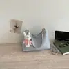 Bolso tipo cubo liso de moda y versátil para mujer, elegante y chic para el uso diario, bolso de hombro para ir al trabajo