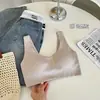 Sujetador sin tirantes de hombro ancho, invisible, espalda hermosa, para mujer, copas fijas, cómodo, push-up, realza, recoge el lateral del pecho, base, sujetador estilo chaleco líquido