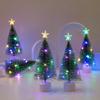 Árbol de Navidad luminoso colorido LED transfronterizo, regalo de Navidad, decoración de ambiente de ventana navideña, decoración de jardín de infantes