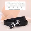 Cinturón de Mujer con Hebilla Elegante de Ancla, Cinturón de Piel de Vaca Lisa, Accesorio Decorativo Versátil para Mujer, Adecuado para Trajes y Pantalones, En Stock