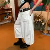 Jeans de Perna Larga com Design Retrô Americano para Homens e Mulheres, Calça Cropped, Calça Reta Solta Lavada High Street, Novo Estilo de Verão