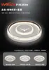 Wanguangda Lighting Luces LED para Dormitorio Cuadrado Pequeño Redondo Pequeño Cuadrado Mediano Decoración del Hogar Accesorios de Iluminación para Trabajo Oficina