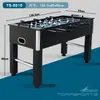 Máquina de Futbolín de 8 Polos Juguete Infantil Entretenimiento Grande para Padres e Hijos Juego de Mesa de Futbolín Mesa de Juego de Mesa Juego de Mesa Interactivo de Futbolín para Dos Jugadores