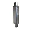 Silenciador de escape directo para modificación de coche, silenciador de acero inoxidable, resonador de escape modelo universal, silenciador