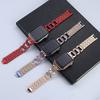 Para Pulseira Apple Watch apple watch10 ultra2 Corrente iWatch9 D Palavra Conjunto Completo de Diamantes Diamante