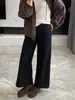 ¡Cierra los ojos y cómpralo! Estos pantalones vaqueros cropped súper adelgazantes, de pierna recta y elasticidad en cuatro direcciones son perfectos para el otoño, con una cintura alta y un diseño elegante de pierna ancha, lo que los hace ideales para el trabajo o para el uso diario.