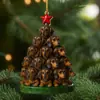 Transfronteiriço Novo Americano 250º Aniversário Sino da Liberdade Acrílico Pingente Decorativo Interessante Cachorro Pingente Decorativo