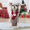 Bufanda de Navidad tejida para mascotas para gatos y perros Bufanda de Año Nuevo Accesorios para mascotas Accesorios de Navidad para gatos Venta al por mayor