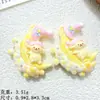 Dibujos Animados Bricolaje Accesorios de Resina Accesorios Luna Pequeña Pegatina Europea para Refrigerador Accesorios para el Cabello Funda para Teléfono Móvil Hebilla de Zapato Accesorios Colgantes Material