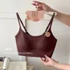 Cabide Estilo Feminino Tira Fina Alta Costura Bojo Fixo Tiras de Suporte Seguras Sutiã Fashion Minimalista Estilo 6102 Costas Bonitas