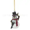 Ornamento Acrílico Plano de Terror do AliExpress Enfeites de Árvore de Natal Pingente para Retrovisor de Carro Decoração Artesanal