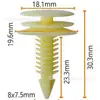 10153057 Es Adecuado para Buick Pa Clips de Plástico de Nylon para Paneles de Puertas de Automóviles, Parachoques y Guardabarros