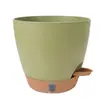 Vaso de Flores Autoirrigável Mais Vendido da Amazon, Vaso de Flores de Plástico Sem Rega para Pessoas Preguiçosas, Vaso de Flores para Plantas Verdes e Petúnias