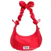 2026 Bolso Nube Grueso Plegado Bolso Plata Dopamina Bolso Cruzado de Gran Capacidad Bolso Dumpling Bolso Nube para Mujer