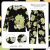Novos Pijamas Infantis para Meninas Tailândia Manga Longa Finos Roupas de Casa para Meninos Terno Primavera e Outono