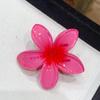 Pinza de Pelo Flor de Frangipani Colorida Transfronteriza Europea y Americana Pinza de Pelo Pinza de Pato Retro Pinza Lateral Pinza Media Parte Trasera de la Cabeza Pinza de Tiburón