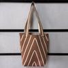 Bolso de hombro de punto con diseño de nicho para mujer, bolso de compras callejero de gran capacidad, bolso de viaje tipo cubo, mochila tipo cartera