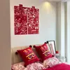 Set de Decoración de Habitación de Boda con Pegatinas para Puerta de Boda, Guirnalda para Sala de Estar y Dormitorio de Boda, Decoración de Ambiente para Hombres y Mujeres