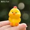 Doze Zodíacos de Resina Pequenos Enfeites Micro Paisagem Criativos Enfeites de Mesa Animal Artesanato Chinês Enfeites de Carro