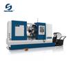 Torno CNC de bancada inclinada Tck2100Ly con eje Y enchufable, torno CNC automatizado de bancada inclinada