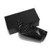 ¡Guau, Estuche para Gafas de Sol Negro de Cuero Hecho a Medida con Resorte, Modelo Gm Cloud Bag, Estuche de Moda de Alta Gama para Gafas de Sol