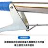 Pinza recogedora de basura de acero inoxidable con mango recto y tubo redondo, pinza de limpieza sanitaria, pinzas para basura de mango largo, pinza doméstica que ahorra trabajo
