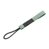 Cordón de Piel de Ternera Esmerilada Llavero de Coche Tejido a Mano Lujo Accesible Suave Anti-Desgaste Llavero Colgante de Cuerda para Llaves