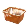 Cesta de Armazenamento Mini Fofa para Mesa Organizador de Material Escolar Estudante Caixa de Armazenamento Cesta de Armazenamento Portátil Loja de Dois Reais Loja de Departamento Atacado