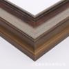 Color Madera Sólida Línea 10863 Marco de Fotos de Pino Arco Circular Pintura Tradicional China Pintura al Óleo Pintura Ci Decoración Bordado Marco Grande