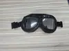 Óculos Harley em Estoque Moldura Prateada Retrô Cobre Antigo Óculos de Proteção Angulados à Prova de Vento para Motocicleta
