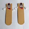 Calcetines de mano transfronterizos personalizados calcetines lindos de color monocromático a juego calcetines de media pantorrilla calcetines para las Cuatro Estaciones algodón Navidad novias calcetines de moda