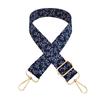 Nova Cor Flores de Transferência de Calor Bolsa com Alça Larga nos Ombros Acessórios Alça Decorativa Ombro Transversal Retro Alça Longa Transfronteiriça