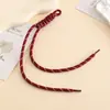 M Marca Mesmo Estilo Bolsa Colorida Pendurada Série Miu Cordão de Celular Moda Artesanal DIY Pingente de Corda Trançada Chaveiro de Nó de Diamante