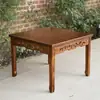 Mesa octogonal de madeira maciça, adequada para uso doméstico, mesa quadrada para restaurantes, mesa quadrada estilo antigo, multifuncional, conjunto simples de mesa e cadeira estilo chinês