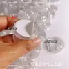 Suporte de airbag transparente para celular, suporte dobrável telescópico para celular de mesa, suporte de acrílico transparente com airbag adesivo