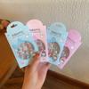 Juego de pegatinas para uñas infantiles, diseño de princesas, extraíbles, rígidas, para decoración de uñas, regalo de dibujos animados