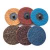 Transfronterizo nuevo 3 pulgadas 75 mm nylon disco de torque para lijado no tejido disco de lijado de giro rápido disco de lijado espiral nylon giro Poli