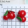 Nueva simulación tridimensional de resina de fruta, simulación de sandía y naranja, accesorios DIY, llavero colgante, joyería colgante