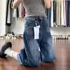 Shorts de Mezclilla Retro Azules de Cintura Alta Pierna Ancha para Mujer, Nuevo Estilo de Verano, Corte Holgado, Favorecedores para Figuras de Pera, Pantalones Acortados de Pierna Recta