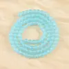 Cuentas Redondas de Cristal de Colores Imitación Jade de 4/6/8mm Cuentas Sueltas Accesorios para Joyería DIY Cuentas de Cristal Materiales para Enhebrar