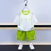 Traje de Manga Corta para Niños 2026 Nueva Ropa de Verano Ligera Ropa de Entrenamiento Transpirable de Secado Rápido Ropa Deportiva Ropa para Niños