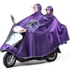 Capa de Chuva para Veículo Elétrico, Poncho de Chuva para Bicicleta/Motocicleta Elétrica, Para Uma/Duas Pessoas, Tamanho Ampliado, Cobertura para Pés, Proteção Contra Chuva Forte, Poncho de Chuva para Adulto