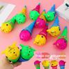 Sorvete de desenho animado divertido soprando dragão sorvete animal soprando dragão brincadeira engraçada barraca infantil brinquedos pequenos atacado